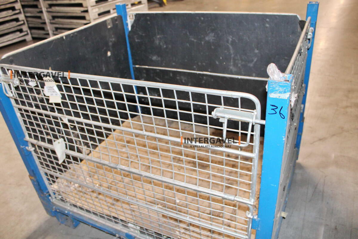 Rácsos konténer - összecsukható 8