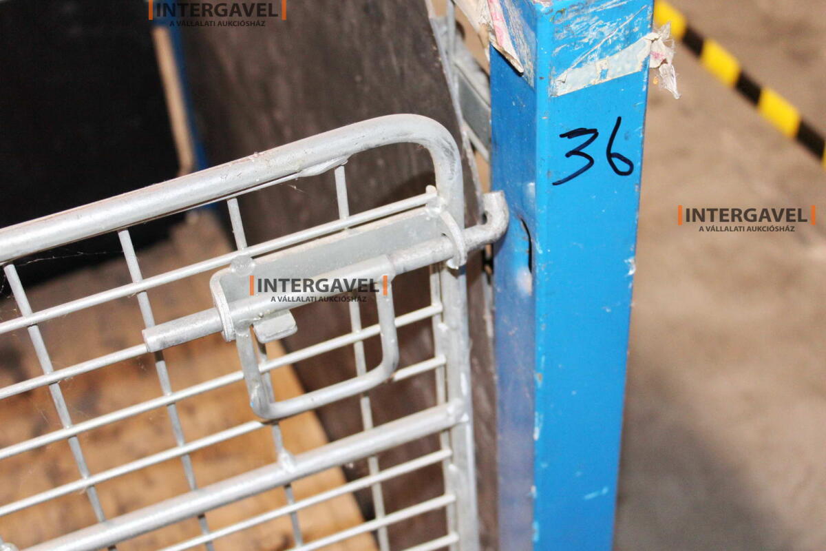 Rácsos konténer - összecsukható 9