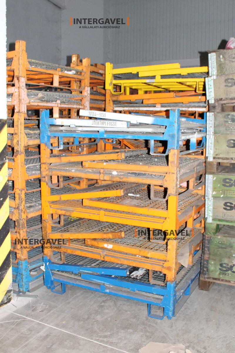 Rácsos konténer - összecsukható 23