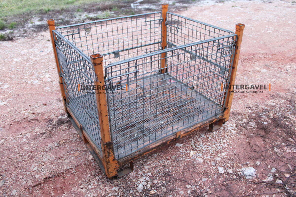 Rácsos konténer - összecsukható 28