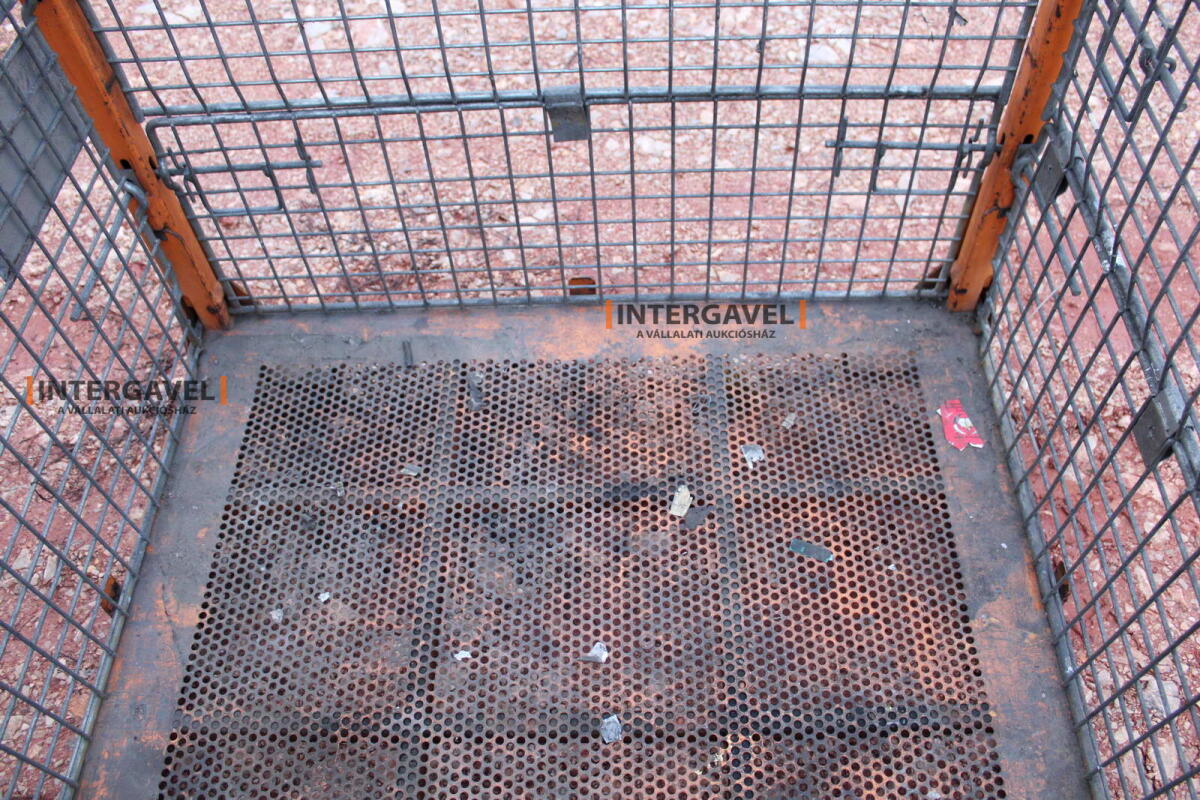 Rácsos konténer - összecsukható 32