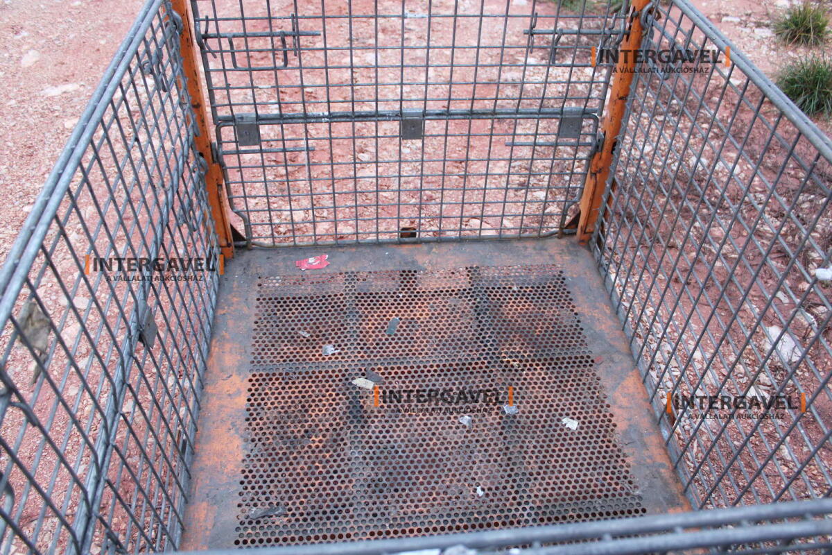 Rácsos konténer - összecsukható 33