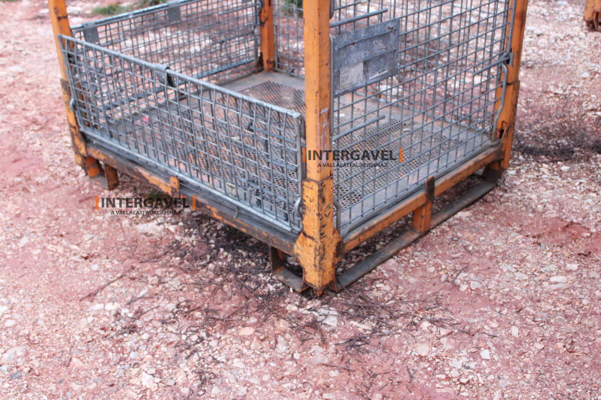 Rácsos konténer - összecsukható 34