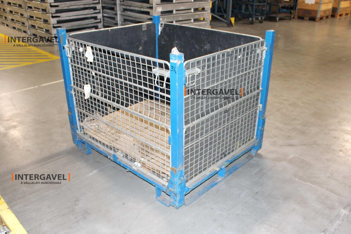 Rácsos konténer - összecsukható 6