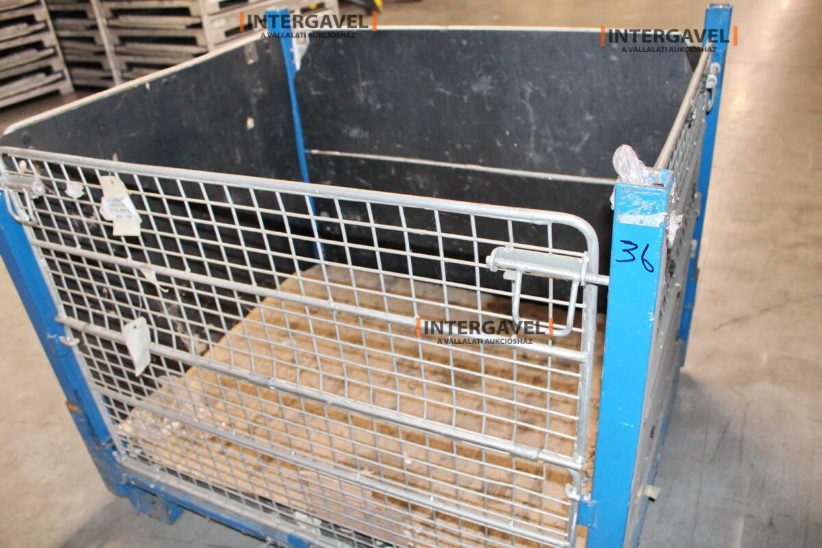 Rácsos konténer - összecsukható 8