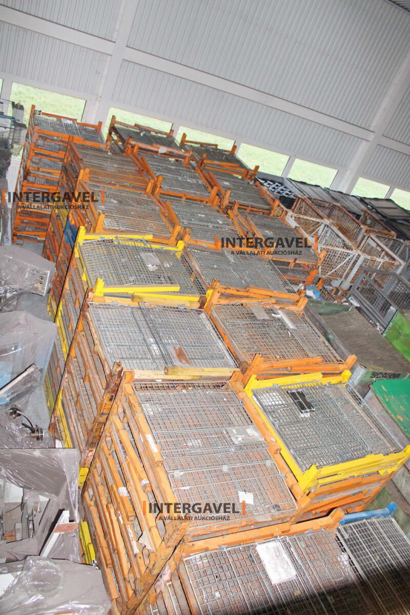 Rácsos konténer - összecsukható 22