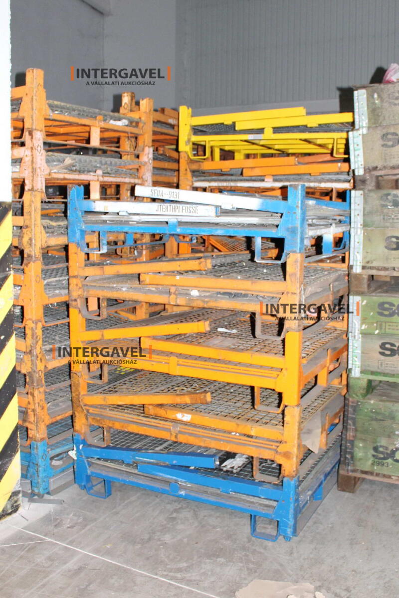 Rácsos konténer - összecsukható 23