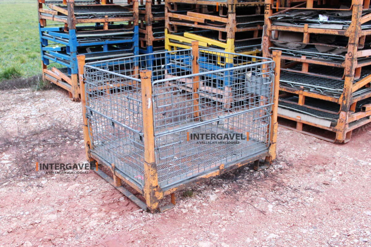 Rácsos konténer - összecsukható 27