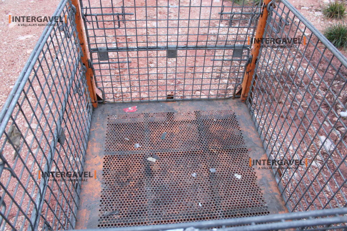 Rácsos konténer - összecsukható 33