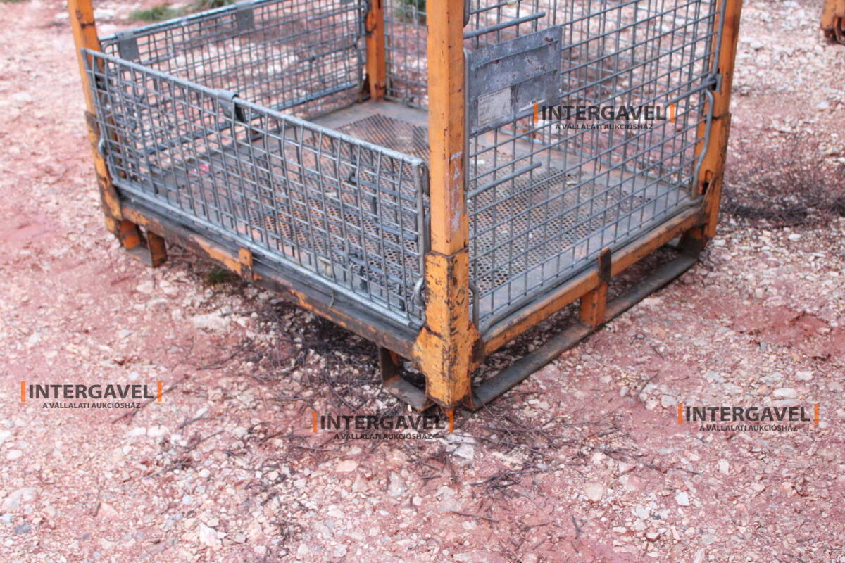 Rácsos konténer - összecsukható 34