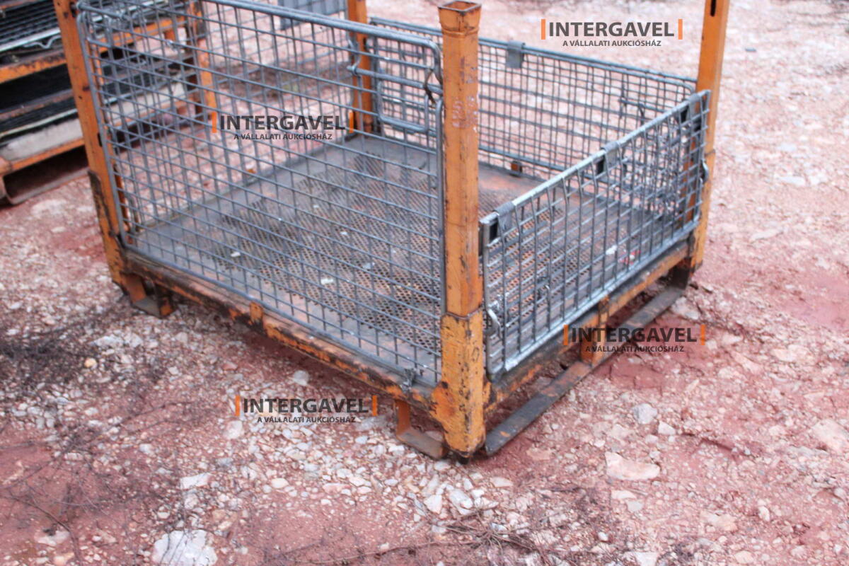 Rácsos konténer - összecsukható 35