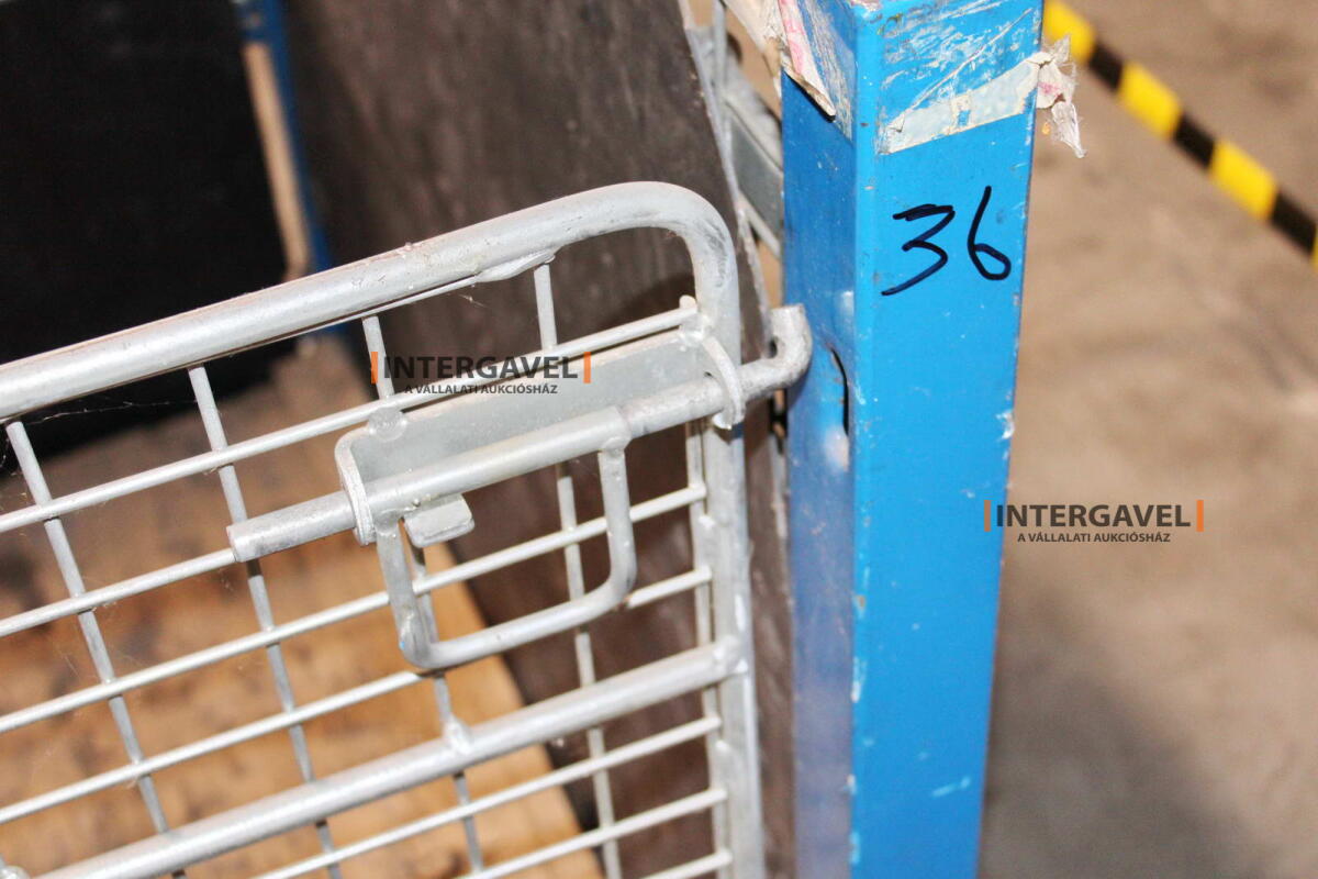 Rácsos konténer - összecsukható 9