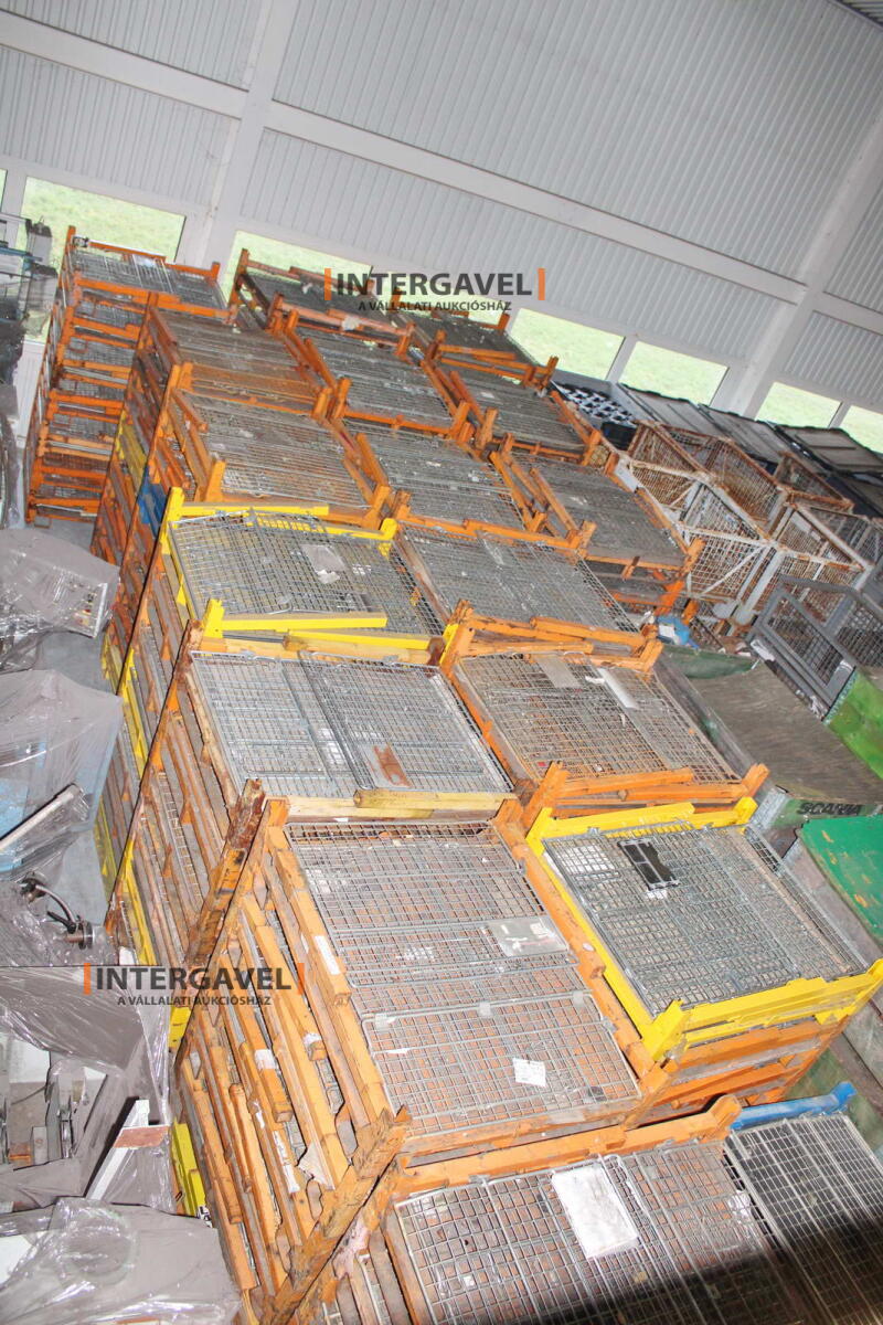 Rácsos konténer - összecsukható 22