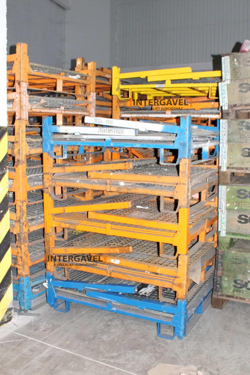 Rácsos konténer - összecsukható 23