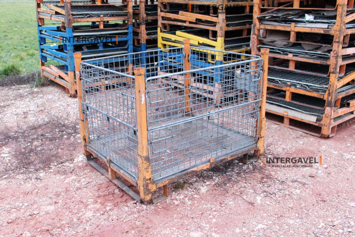 Rácsos konténer - összecsukható 27