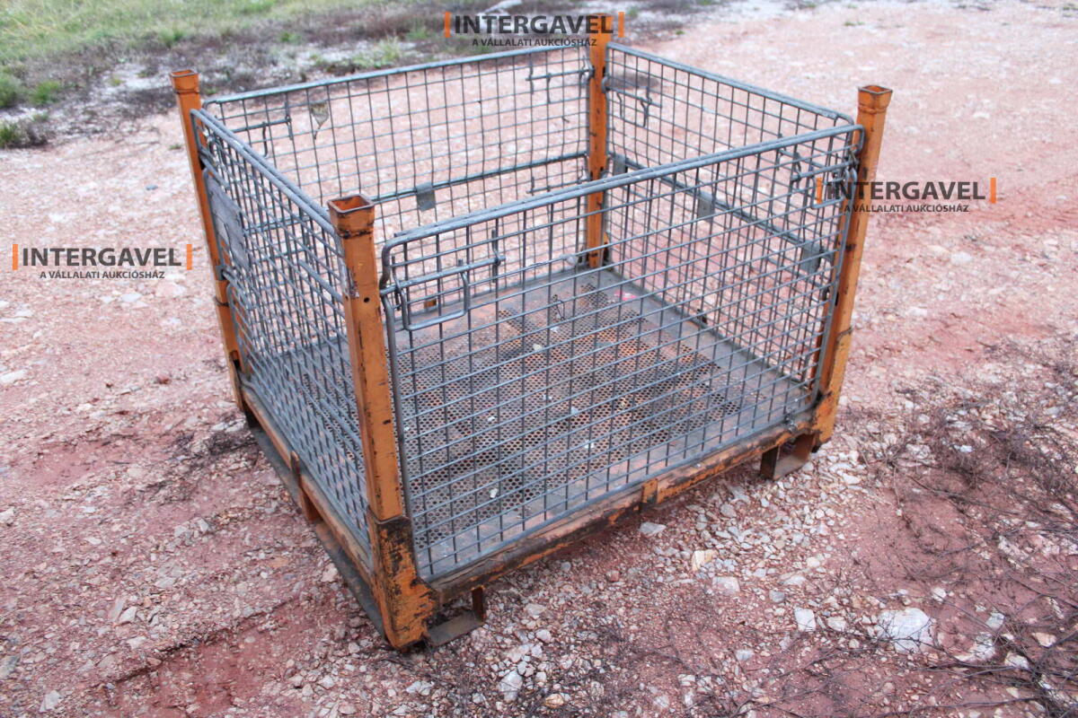 Rácsos konténer - összecsukható 28