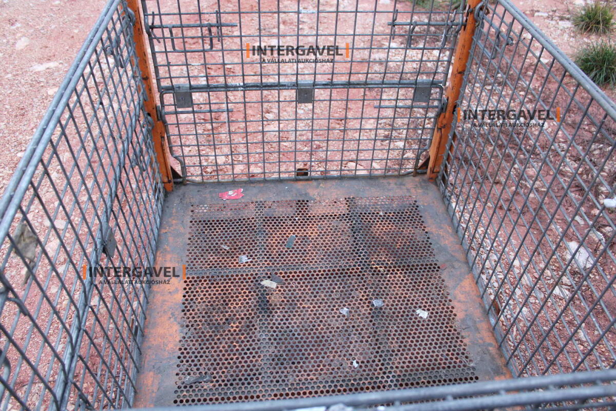 Rácsos konténer - összecsukható 33