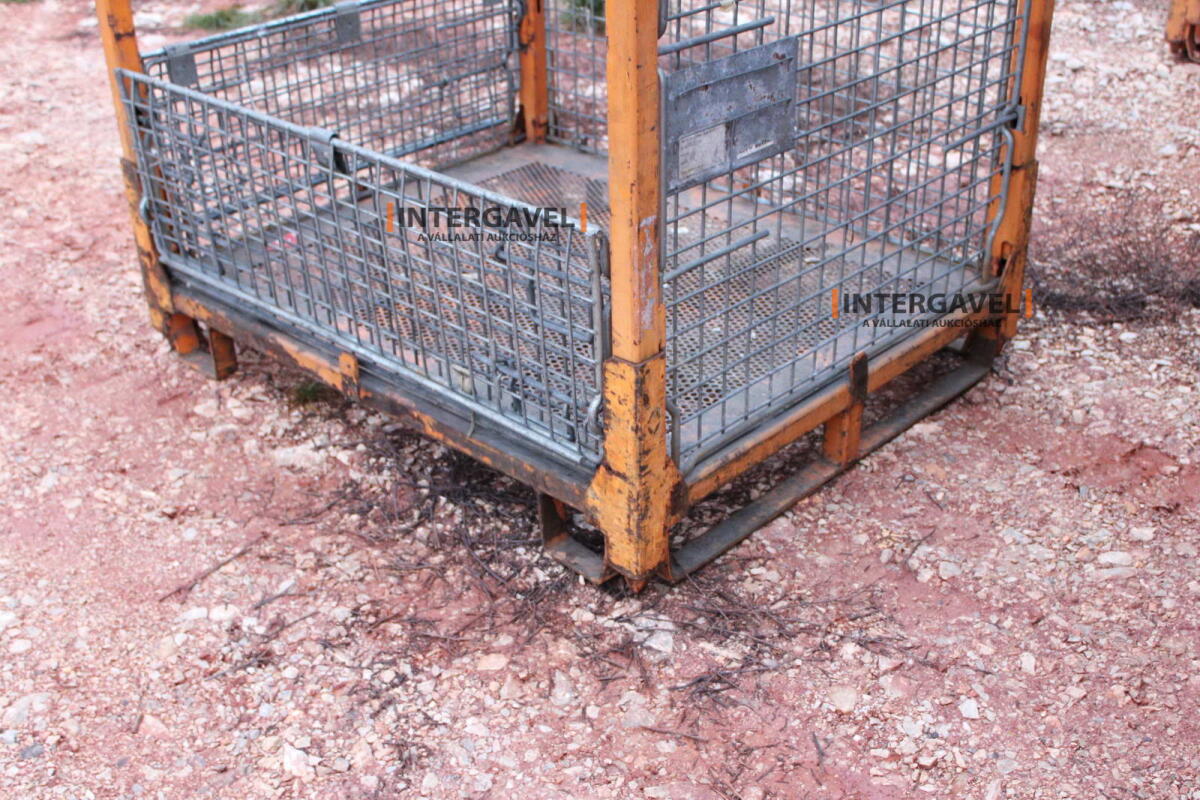 Rácsos konténer - összecsukható 34