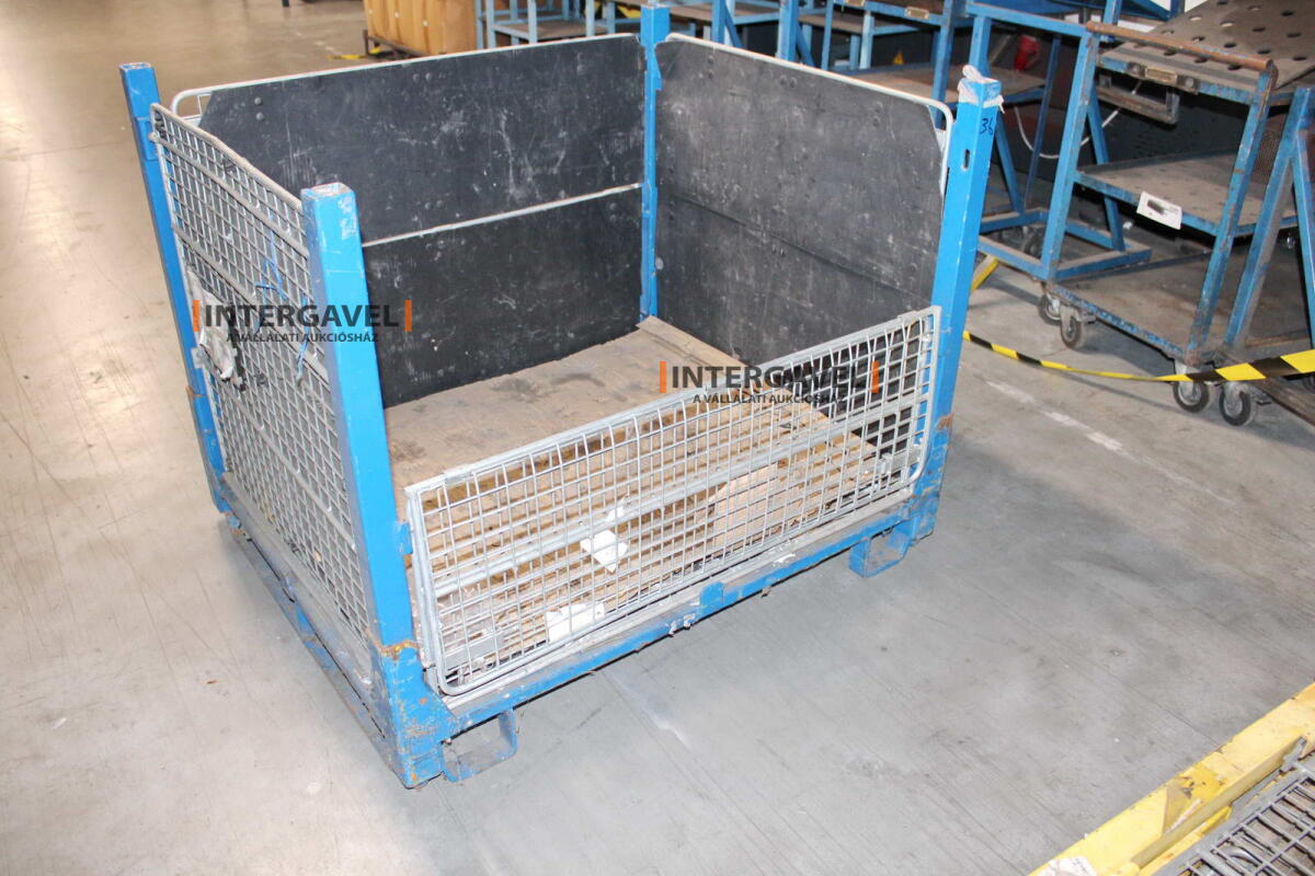 Rácsos konténer - összecsukható 4