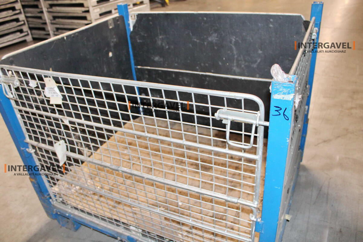 Rácsos konténer - összecsukható 8