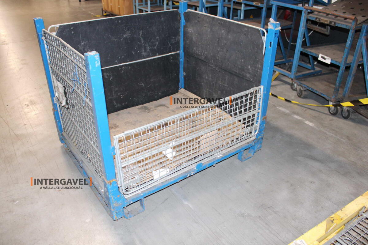 Rácsos konténer - összecsukható 10