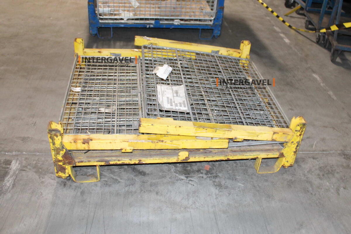 Rácsos konténer - összecsukható 18