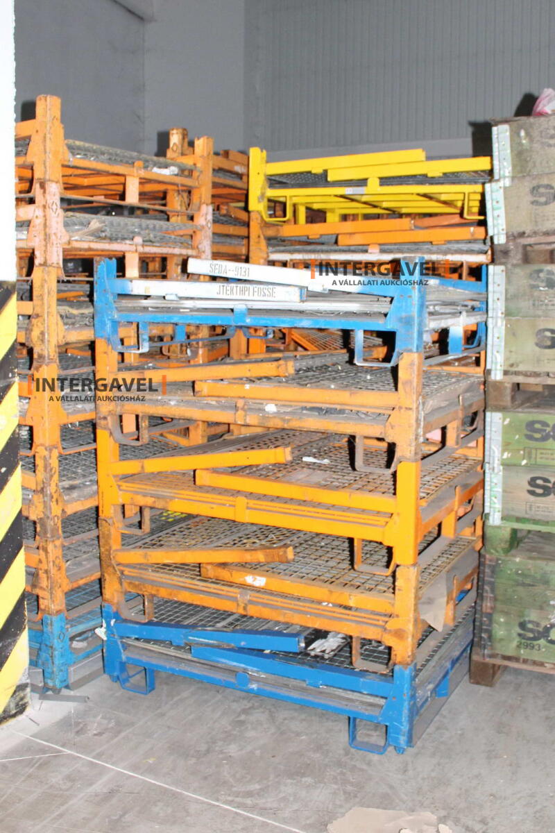 Rácsos konténer - összecsukható 23