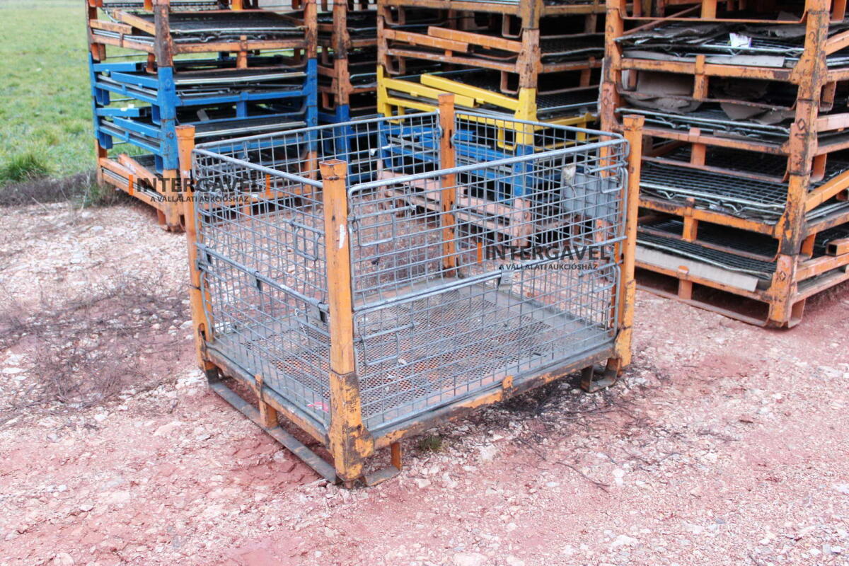 Rácsos konténer - összecsukható 27
