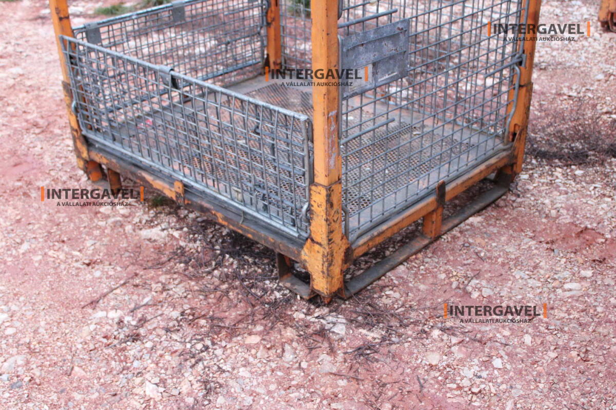 Rácsos konténer - összecsukható 34