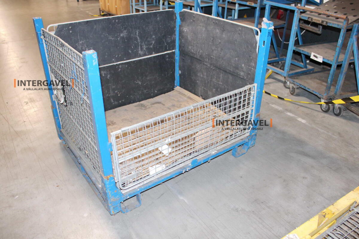 Rácsos konténer - összecsukható 4