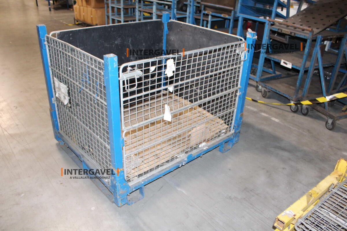 Rácsos konténer - összecsukható 5