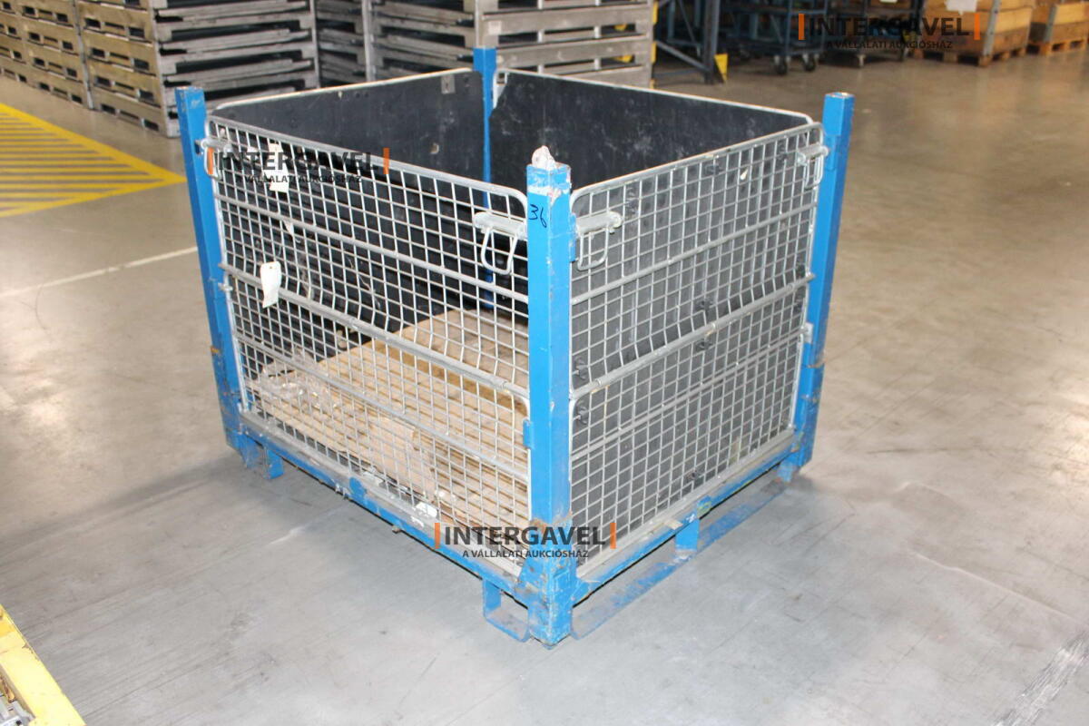 Rácsos konténer - összecsukható 6