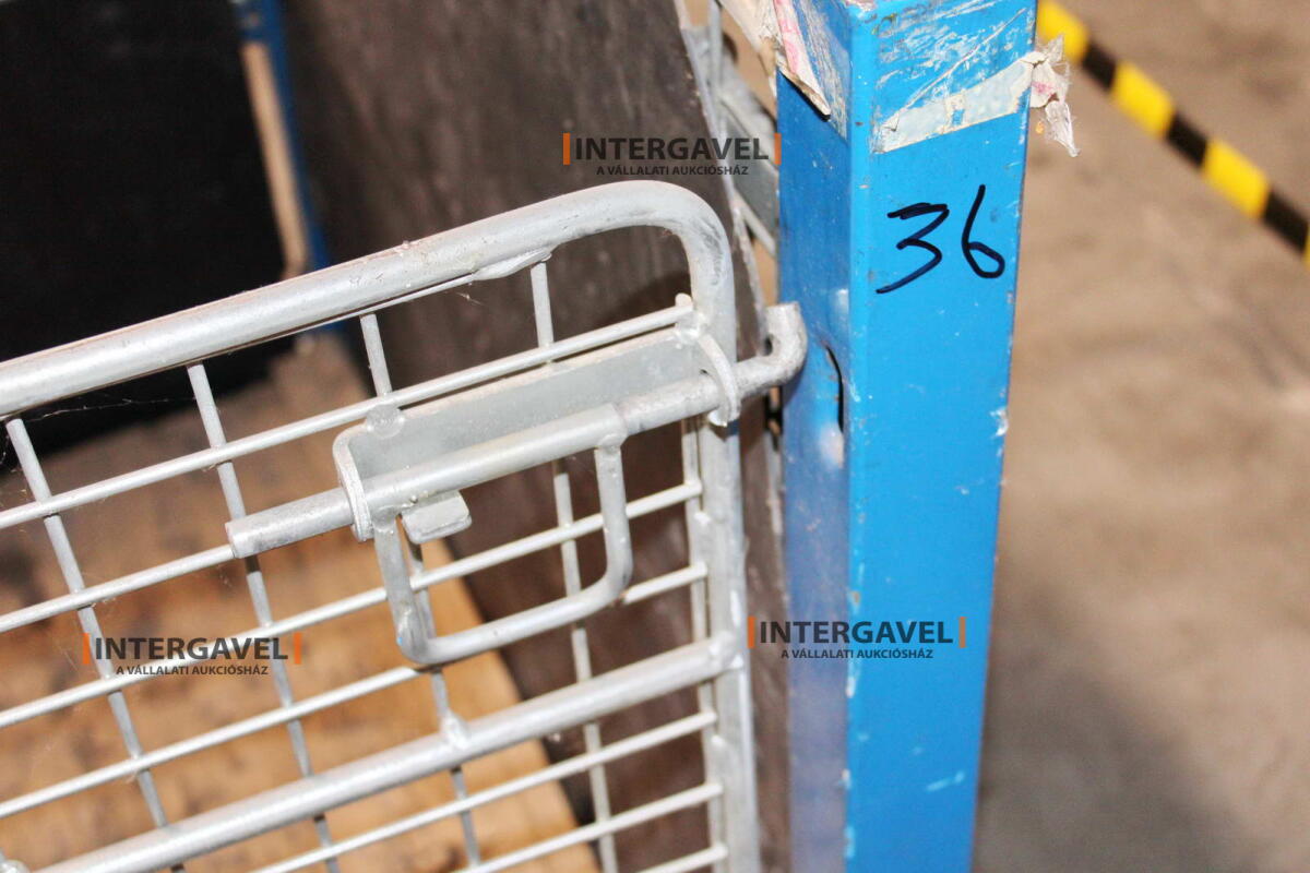 Rácsos konténer - összecsukható 9