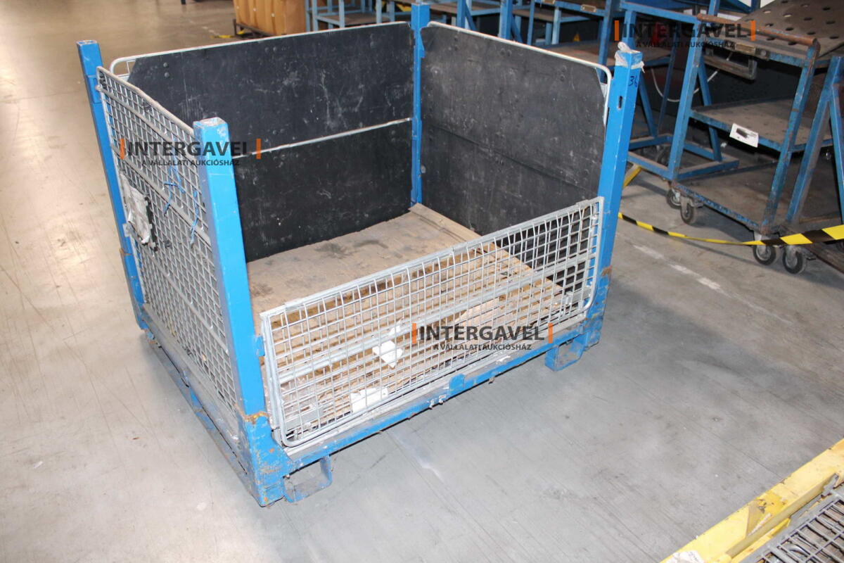 Rácsos konténer - összecsukható 10