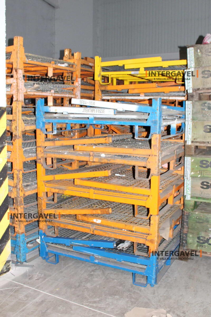 Rácsos konténer - összecsukható 23