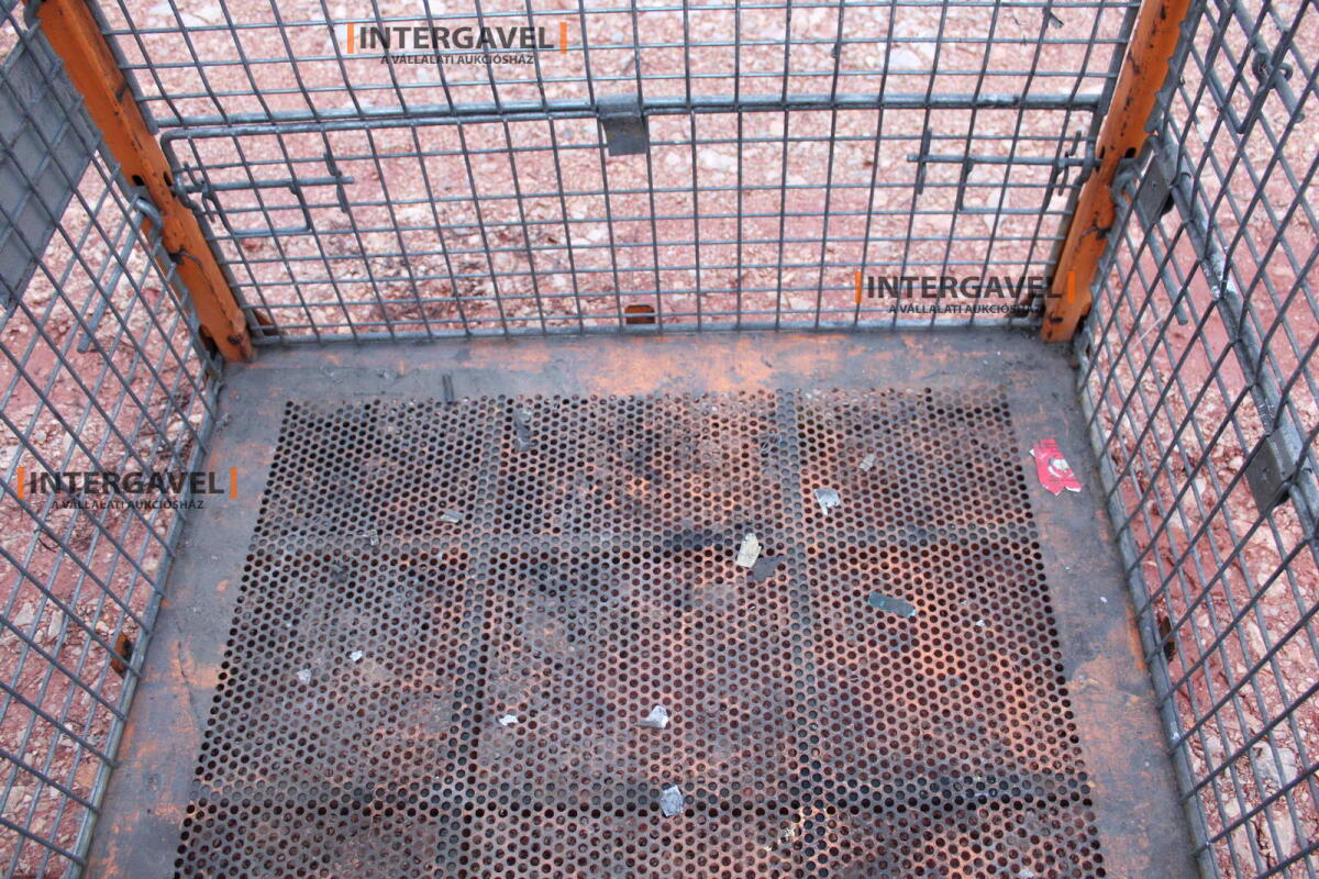 Rácsos konténer - összecsukható 32