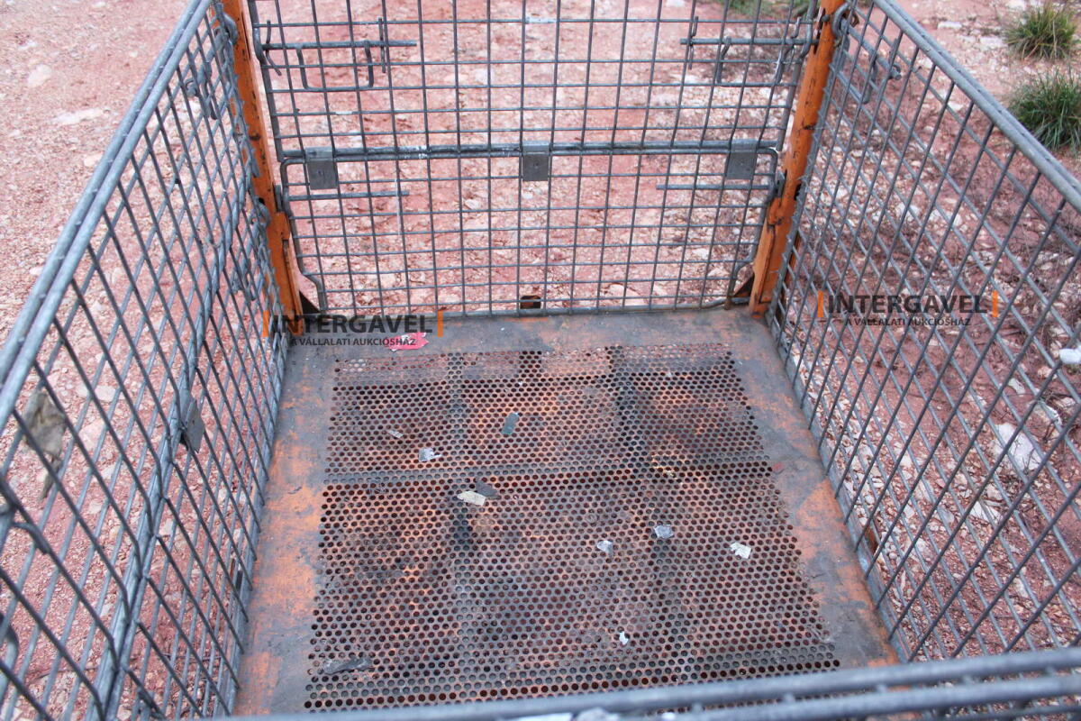 Rácsos konténer - összecsukható 33