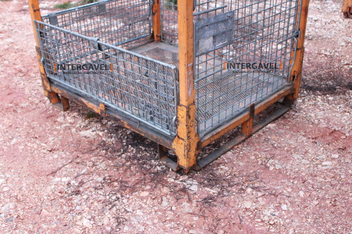 Rácsos konténer - összecsukható 34