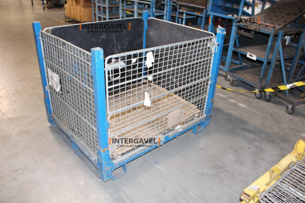 Rácsos konténer - összecsukható 5