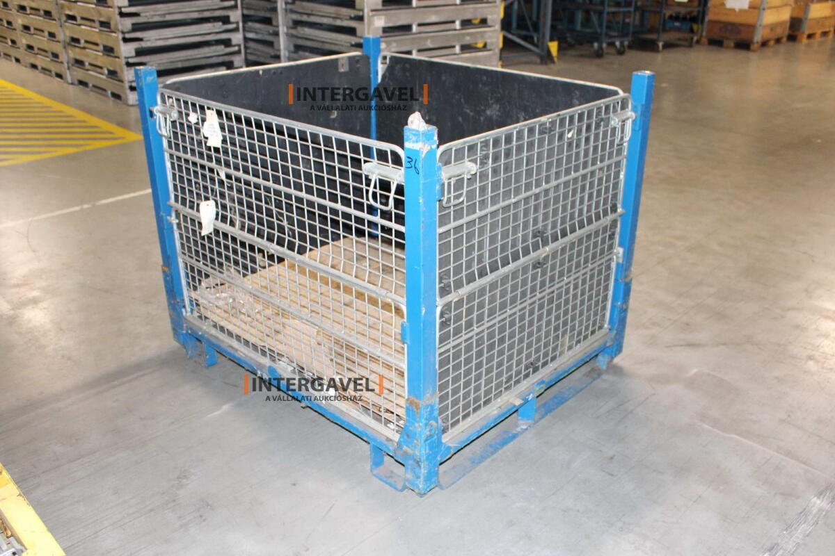 Rácsos konténer - összecsukható 6