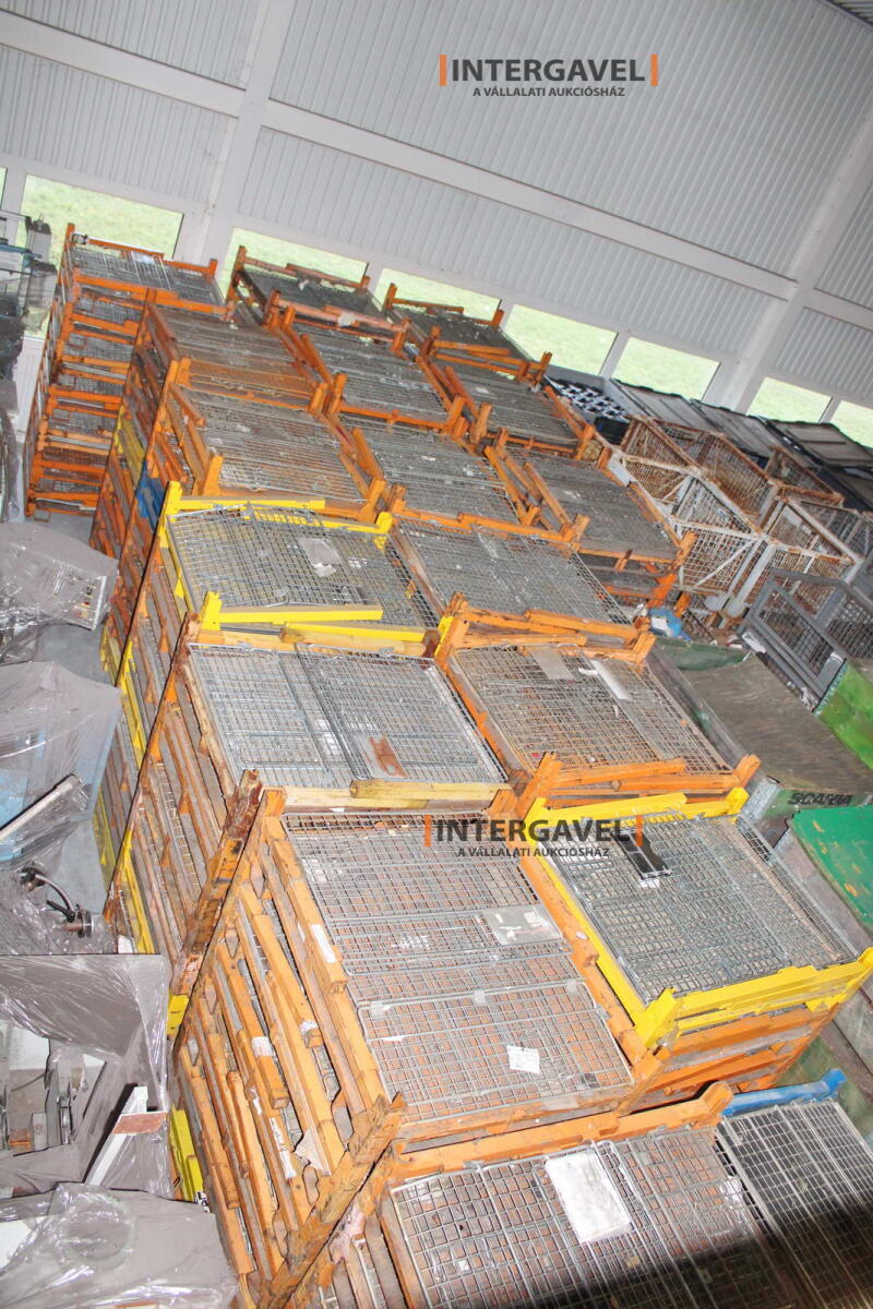 Rácsos konténer - összecsukható 22