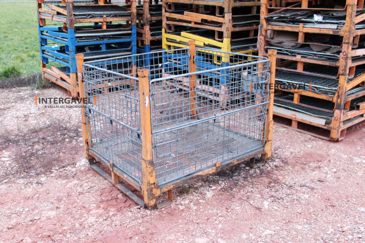 Rácsos konténer - összecsukható 27