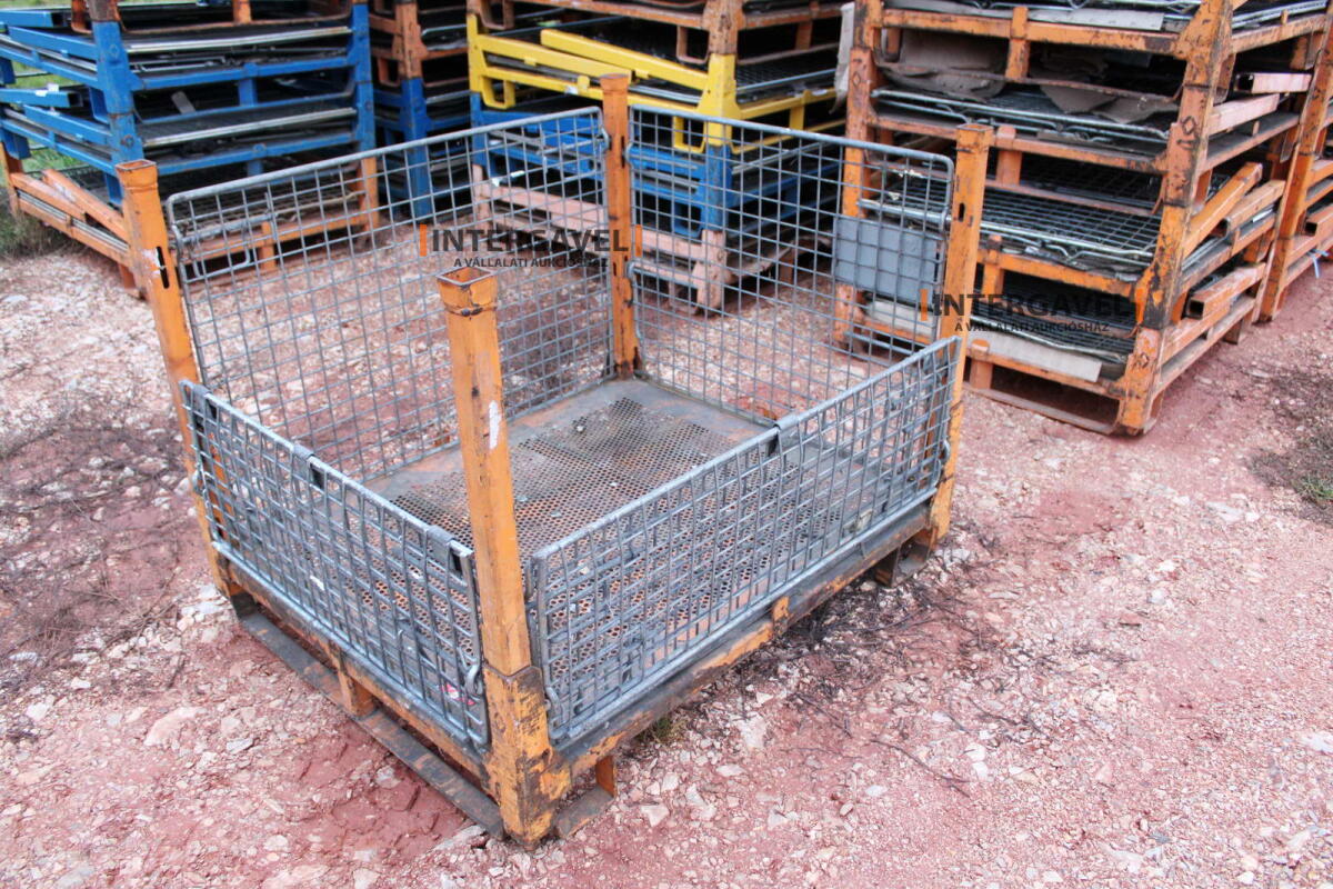 Rácsos konténer - összecsukható 29