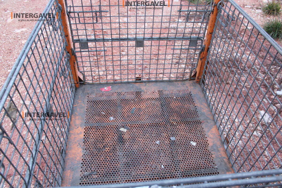 Rácsos konténer - összecsukható 33