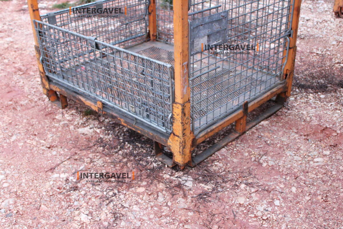 Rácsos konténer - összecsukható 34