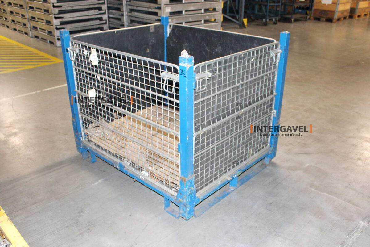 Rácsos konténer - összecsukható 6