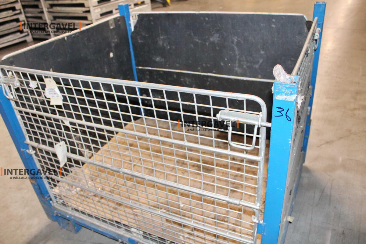 Rácsos konténer - összecsukható 8