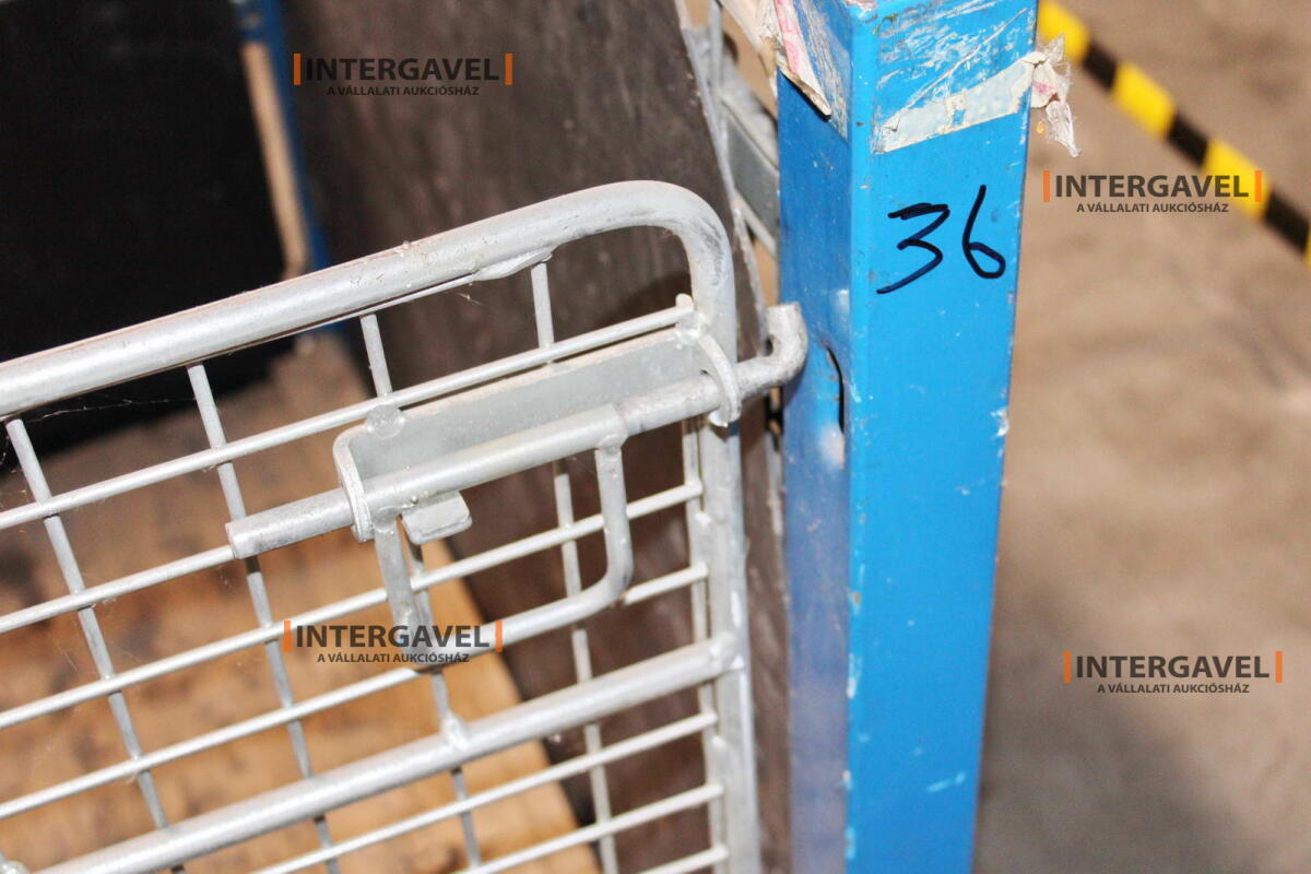 Rácsos konténer - összecsukható 9