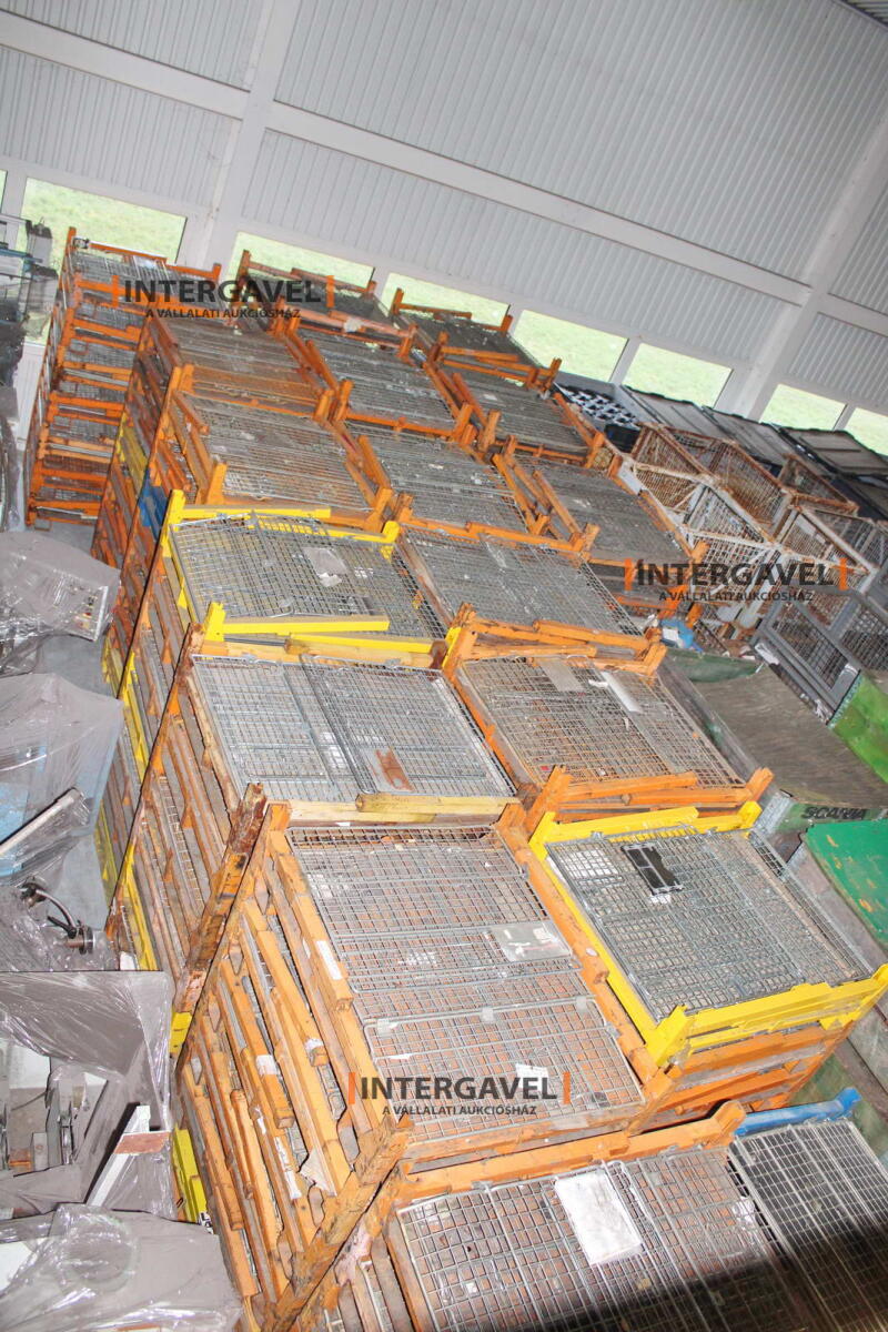 Rácsos konténer - összecsukható 22