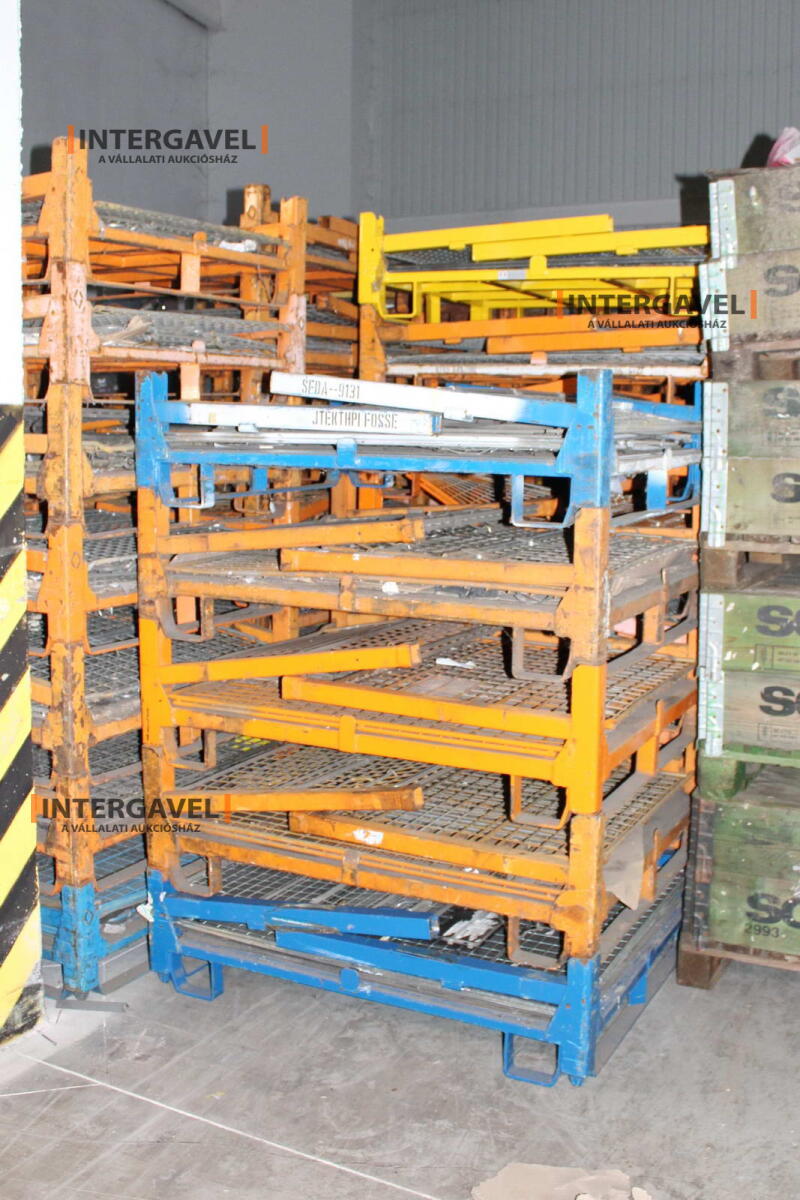 Rácsos konténer - összecsukható 23